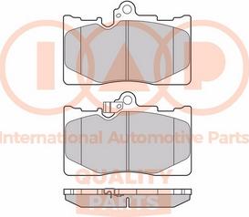 IAP QUALITY PARTS 704-17113X - Kit de plaquettes de frein, frein à disque cwaw.fr