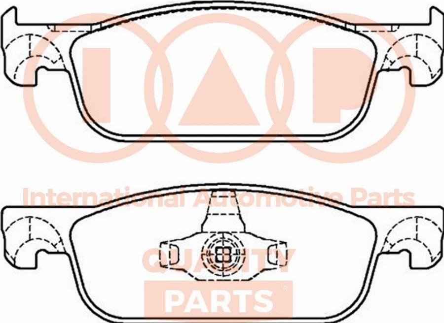 IAP QUALITY PARTS 704-29030P - Kit de plaquettes de frein, frein à disque cwaw.fr