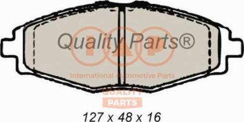 IAP QUALITY PARTS 704-20060X - Kit de plaquettes de frein, frein à disque cwaw.fr