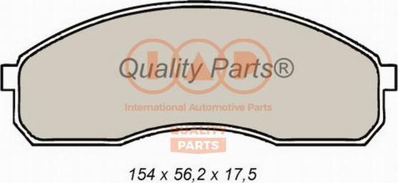 IAP QUALITY PARTS 704-21082 - Kit de plaquettes de frein, frein à disque cwaw.fr