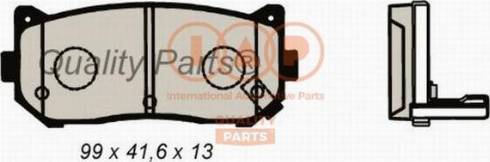 IAP QUALITY PARTS 704-21078 - Kit de plaquettes de frein, frein à disque cwaw.fr