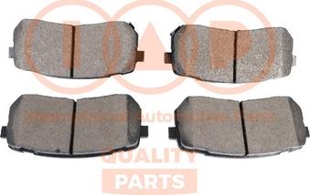 IAP QUALITY PARTS 704-21184 - Kit de plaquettes de frein, frein à disque cwaw.fr