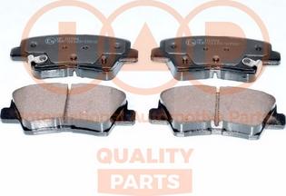 IAP QUALITY PARTS 704-21177X - Kit de plaquettes de frein, frein à disque cwaw.fr