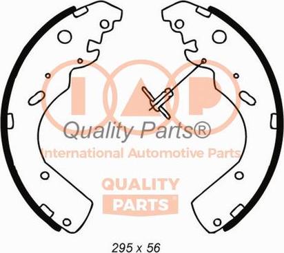 IAP QUALITY PARTS 705-04030 - Jeu de mâchoires de frein cwaw.fr