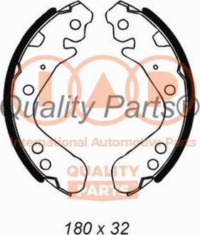 IAP QUALITY PARTS 705-06083 - Jeu de mâchoires de frein cwaw.fr