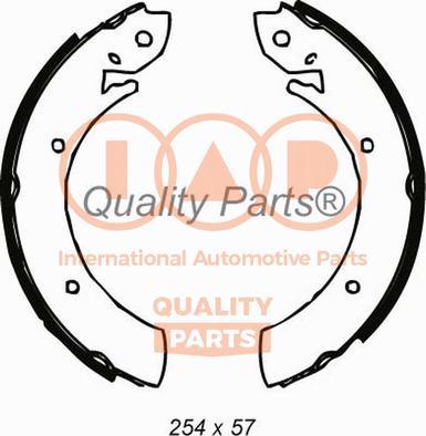 IAP QUALITY PARTS 705-13062 - Jeu de mâchoires de frein cwaw.fr