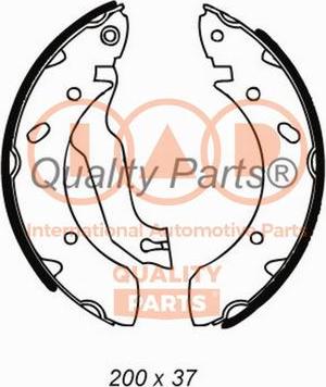 IAP QUALITY PARTS 705-07020 - Jeu de mâchoires de frein cwaw.fr