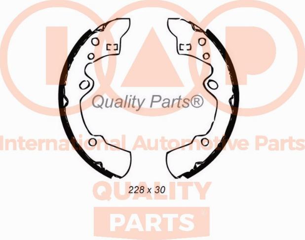 IAP QUALITY PARTS 705-11050 - Jeu de mâchoires de frein cwaw.fr