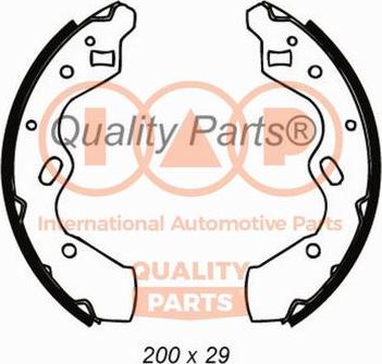 IAP QUALITY PARTS 705-11080 - Jeu de mâchoires de frein cwaw.fr