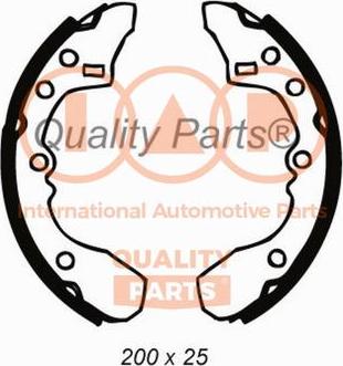 IAP QUALITY PARTS 705-11020 - Jeu de mâchoires de frein cwaw.fr