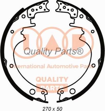 IAP QUALITY PARTS 705-13010 - Jeu de mâchoires de frein cwaw.fr