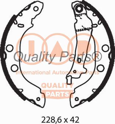 IAP QUALITY PARTS 705-13082 - Jeu de mâchoires de frein cwaw.fr