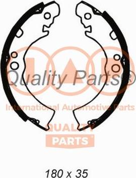 IAP QUALITY PARTS 705-13077 - Jeu de mâchoires de frein cwaw.fr