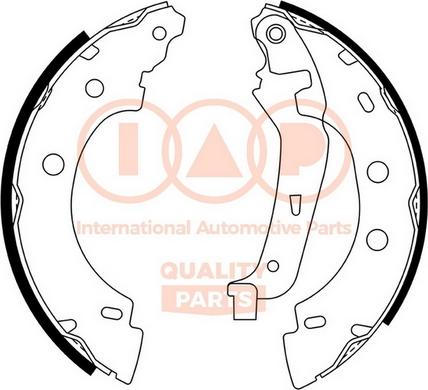 IAP QUALITY PARTS 705-13160 - Jeu de mâchoires de frein cwaw.fr