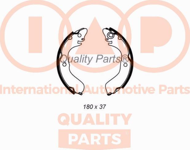 IAP QUALITY PARTS 705-12090 - Jeu de mâchoires de frein cwaw.fr