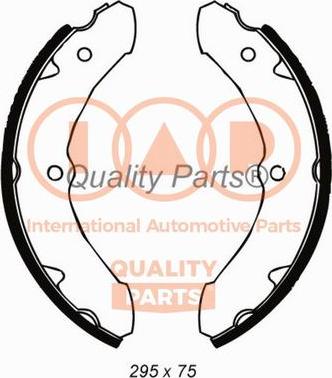 IAP QUALITY PARTS 705-17010 - Jeu de mâchoires de frein cwaw.fr