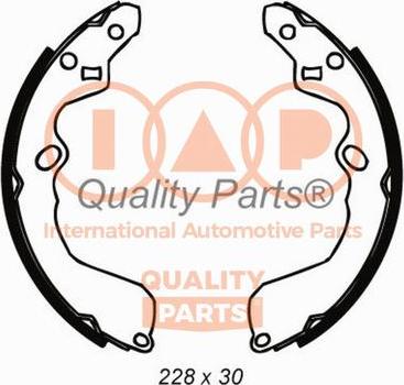 IAP QUALITY PARTS 705-21040 - Jeu de mâchoires de frein cwaw.fr