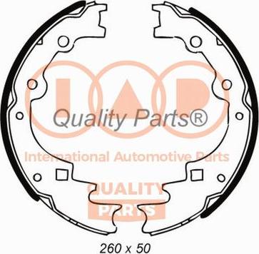 IAP QUALITY PARTS 705-21080 - Jeu de mâchoires de frein cwaw.fr