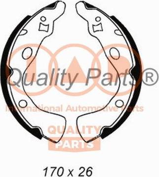 IAP QUALITY PARTS 705-21030 - Jeu de mâchoires de frein cwaw.fr