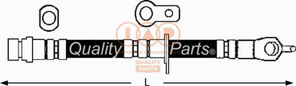 IAP QUALITY PARTS 708-17007 - Flexible de frein cwaw.fr