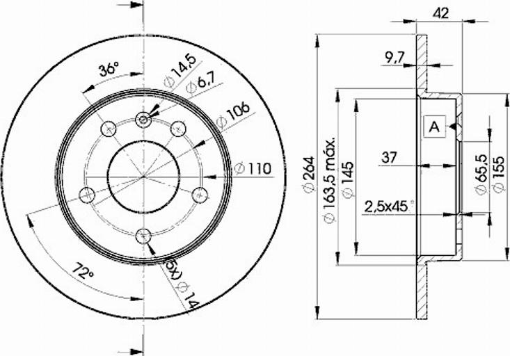 Icer 78BD9110 - Disque de frein cwaw.fr