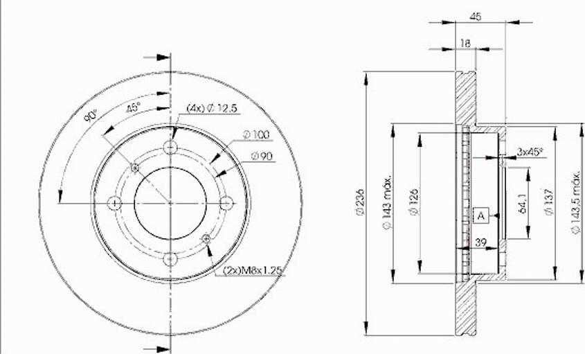 Icer 78BD9282 - Disque de frein cwaw.fr