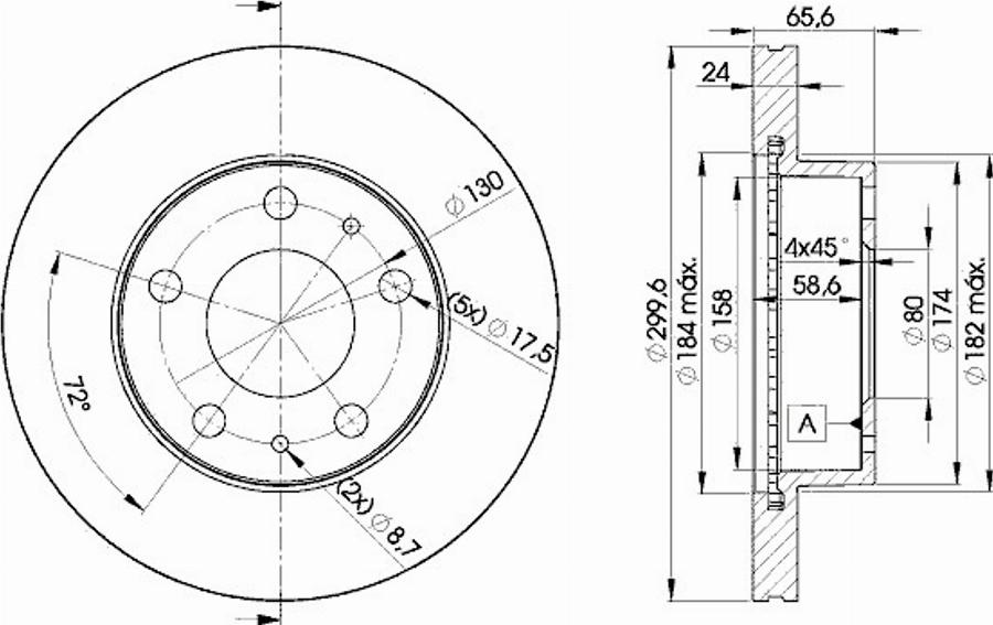 Icer 78BD4682 - Disque de frein cwaw.fr