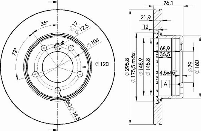 Icer 78BD4839 - Disque de frein cwaw.fr