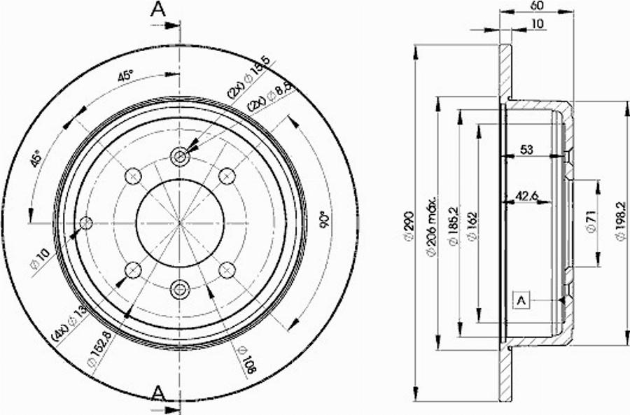 Icer 78BD4250 - Disque de frein cwaw.fr