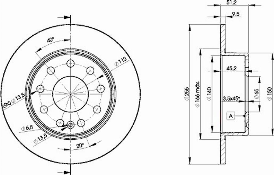 Icer 78BD5616 - Disque de frein cwaw.fr