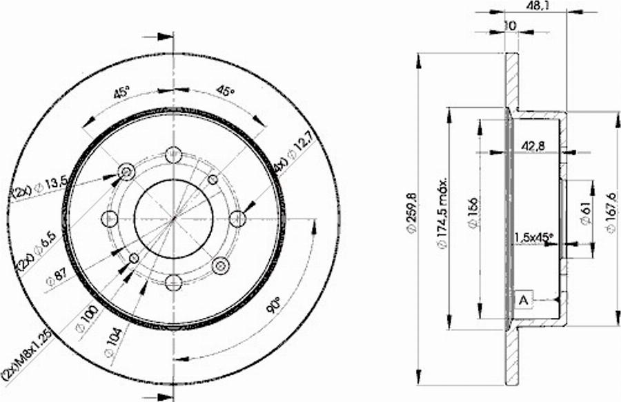 Icer 78BD5106 - Disque de frein cwaw.fr