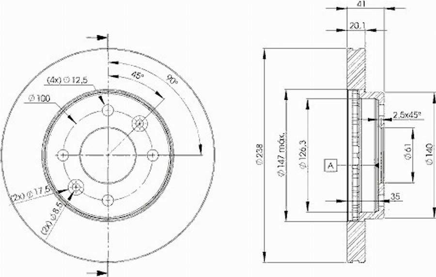 Icer 78BD6572 - Disque de frein cwaw.fr