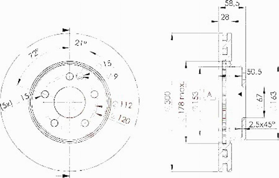 Icer 78BD0415 - Disque de frein cwaw.fr