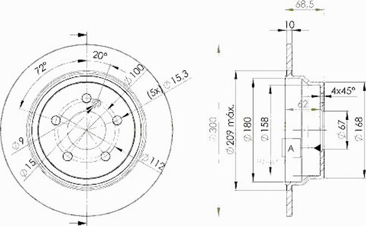 Icer 78BD0413 - Disque de frein cwaw.fr