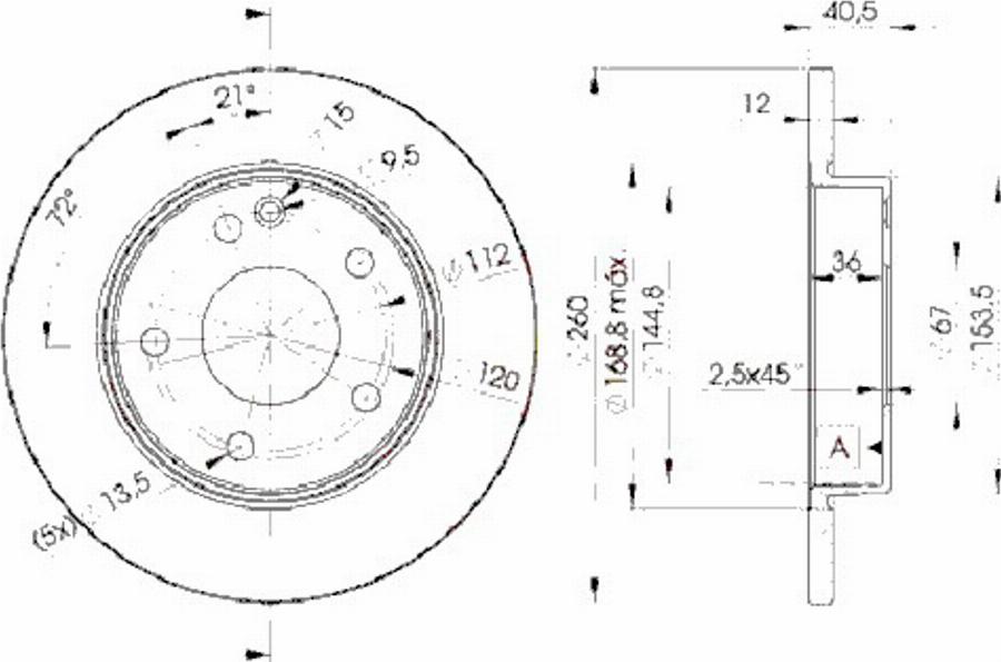 Icer 78BD0112 - Disque de frein cwaw.fr