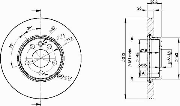 Icer 78BD1530 - Disque de frein cwaw.fr