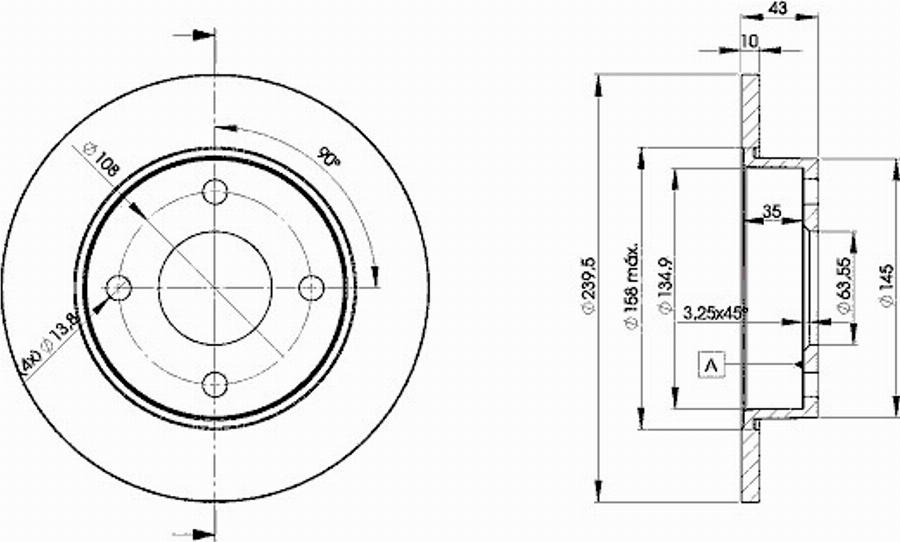 Icer 78BD1063 - Disque de frein cwaw.fr