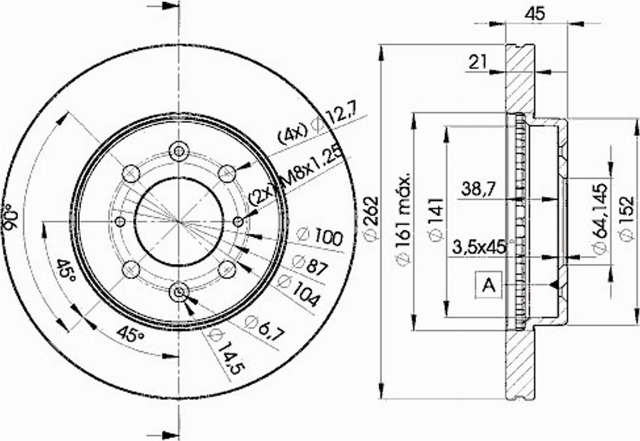 Icer 78BD1700 - Disque de frein cwaw.fr