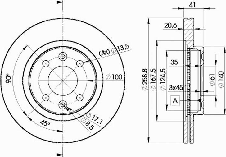 Icer 78BD3550 - Disque de frein cwaw.fr