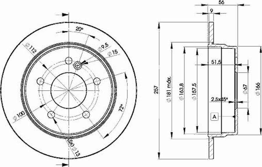 Icer 78BD3181 - Disque de frein cwaw.fr