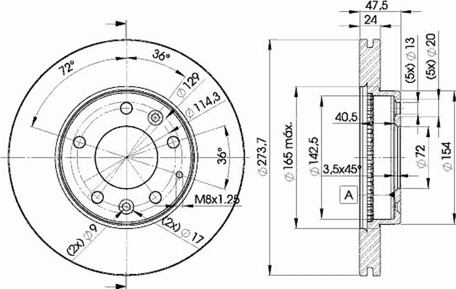 Icer 78BD3267 - Disque de frein cwaw.fr