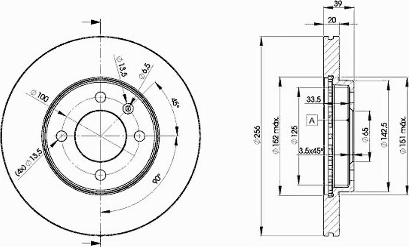 Icer 78BD3790 - Disque de frein cwaw.fr