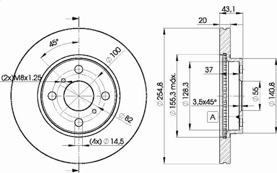 Icer 78BD2040 - Disque de frein cwaw.fr