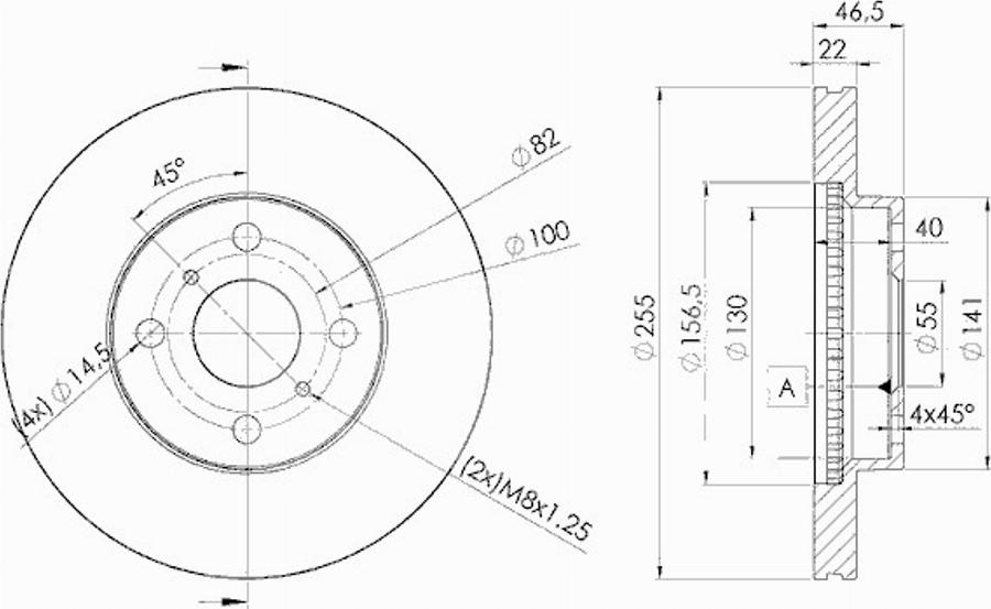 Icer 78BD2038 - Disque de frein cwaw.fr