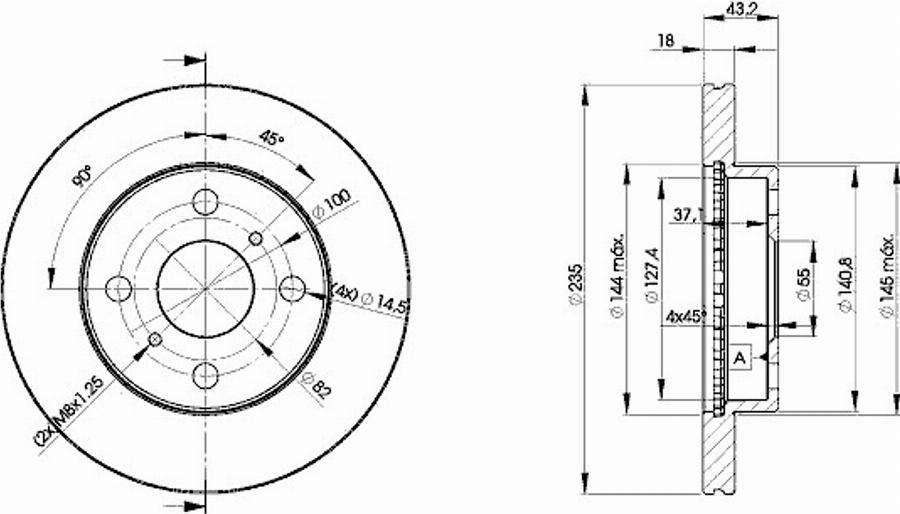 Icer 78BD2020 - Disque de frein cwaw.fr