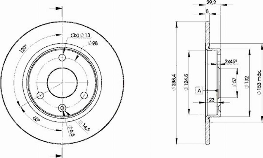 Icer 78BD7199 - Disque de frein cwaw.fr