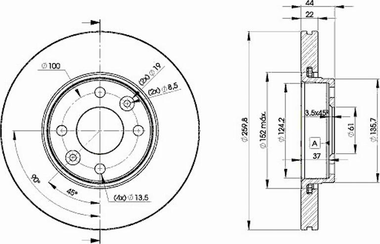 Icer 78BD7795 - Disque de frein cwaw.fr