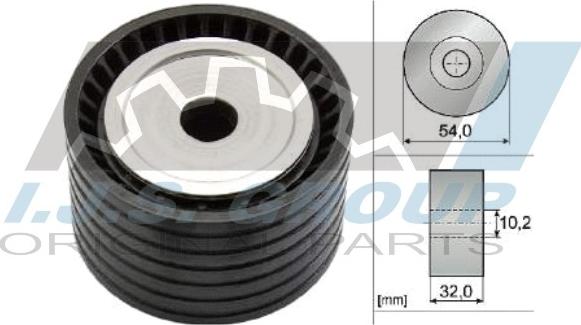 IJS GROUP 93-1236 - Poulie renvoi / transmission, courroie de distribution cwaw.fr