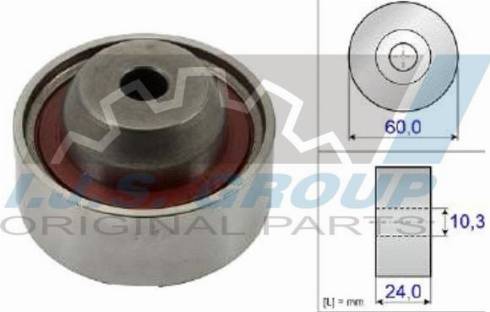 IJS GROUP 93-2153 - Poulie renvoi / transmission, courroie de distribution cwaw.fr