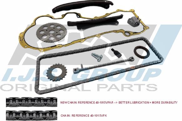 IJS GROUP 40-1015VFK - Kit de distribution par chaîne cwaw.fr